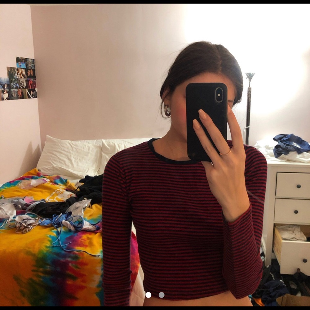Brandy melville striped long sleeve